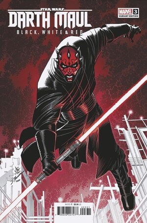 [Star Wars: Darth Maul - Black, White, & Red No. 3 (Cover C - John Romita Jr.)]