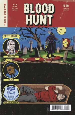 [Blood Hunt - Red Band No. 4 (1st printing, Cover J - Betsy Cola Bloody Homage Incentive)]