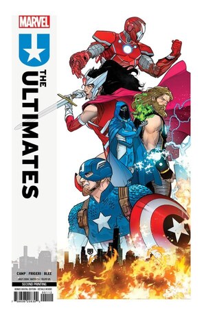 [Ultimates (series 4) No. 1 (2nd printing, Cover A - R.B. Silva)]