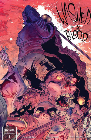 [Washed in the Blood #3 (Cover B - Rob Cannon Connecting)]