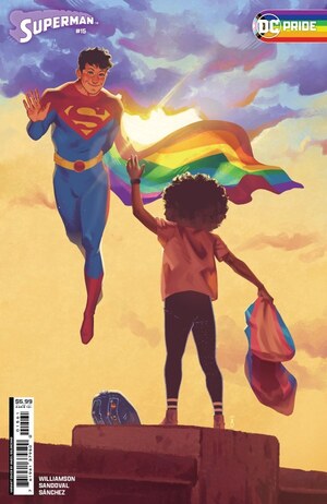 [Superman (series 6) 15 (Cover E - Angel Solorzano DC Pride Variant)]