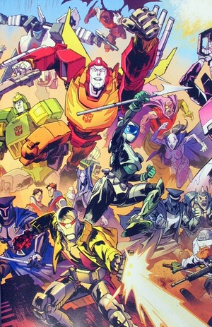 [Void Rivals #10 (1st printing, Cover F - Jason Howard Energon Universe Anniversary Connecting Variant)]