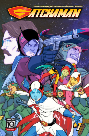 [Gatchaman #1 (1st printing, Cover C - Chris Batista)]