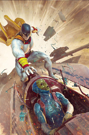 [Space Ghost (series 2) #3 (Cover J - Bjorn Barends Full Art Incentive)]