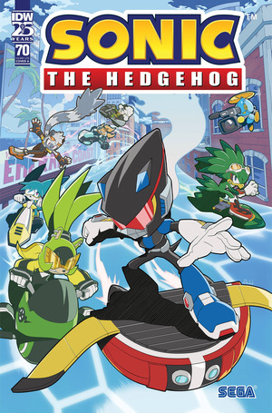 [Sonic the Hedgehog (series 2) #70 (Cover A - Aaron Hammerstorm)]