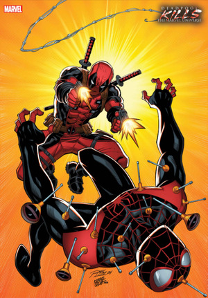 [Miles Morales: Spider-Man (series 2) No. 22 (Cover C - Ron Lim Deadpools Kills the Marvel Universe Variant)]