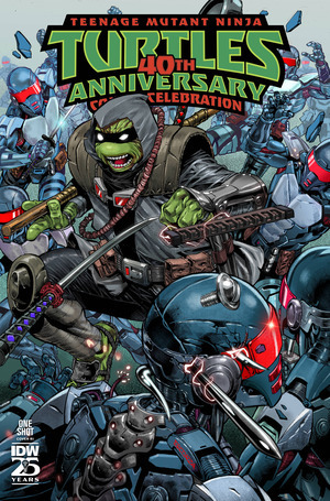 [Teenage Mutant Ninja Turtles 40th Anniversary Celebration #1 (Cover G - Brothers Escorza Incentive)]