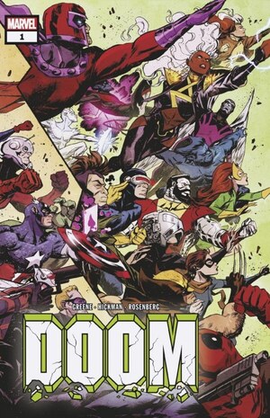 [Doom (series 2) No. 1 (2nd printing, Cover A - Sanford Greene Wraparound)]