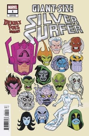 [Giant-Size Silver Surfer No. 1 (Cover B - Dave Bardin Deadly Foes Variant)]