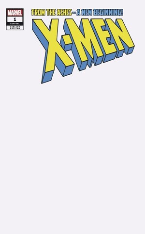 [X-Men (series 7) No. 1 (1st printing, Cover E - Blank)]