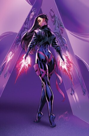 [X-Men (series 7) No. 1 (1st printing, Cover K - J. Scott Campbell Psylocke Full Art Incentive)]