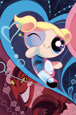 [Powerpuff Girls (series 4) #1 (Cover L - Karen Darboe Full Art Foil Incetive)]