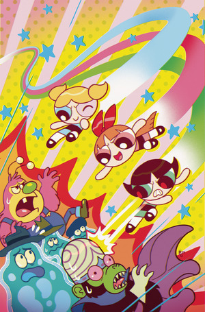 [Powerpuff Girls (series 4) #1 (Cover Q - Paulina Ganucheau Full Art Foil Incentive)]