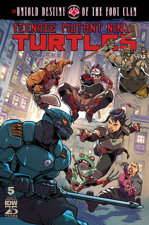 [Teenage Mutant Ninja Turtles: The Untold Destiny of The Foot Clan #5 (Cover B - Ariel Medel)]