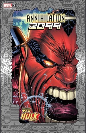 [Annihilation 2099 No. 3 (Cover B - Ken Lashley 2009 Frame Variant)]