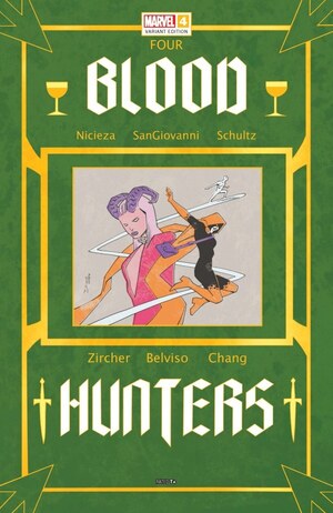 [Blood Hunters No. 4 (Cover B - Declan Shalvey Book Cover Variant)]