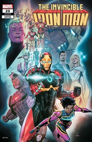 [Invincible Iron Man (series 4) No. 20 (Cover C - Juan Frigeri)]