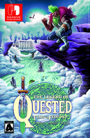 [Quested (series 2) #4 (Cover C - Trevor Richardson Video Game Homage)]