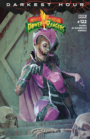 [Mighty Morphin Power Rangers #122 (Cover C - Bjorn Barends Dark Grid)]