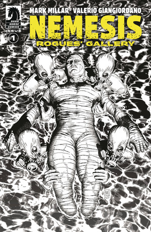 [Nemesis - Rogue's Gallery #1 (Cover B - Valerio Giangiordano B&W Incentive)]