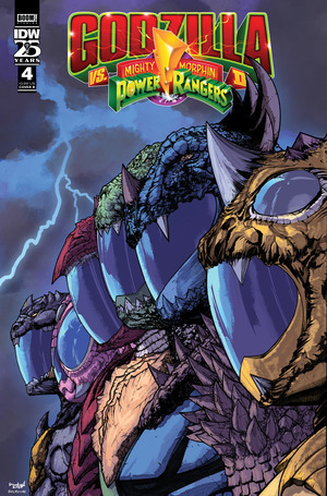 [Godzilla Vs. The Mighty Morphin Power Rangers (series 2) #4 (Cover B - Alex Sanchez)]