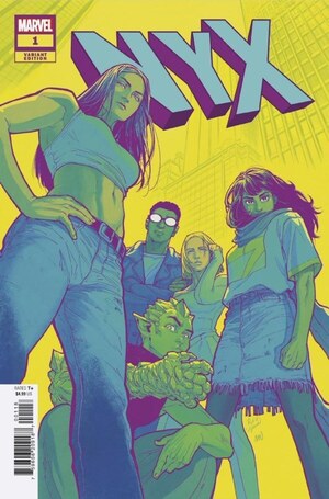 [NYX (series 2) No. 1 (1st printing, Cover L - Rickie Yagawa Incentive)]