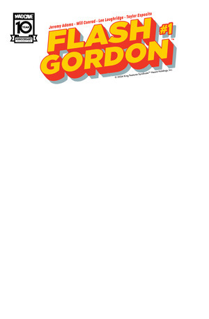 [Flash Gordon (series 8) #1 (Cover D - Blank)]