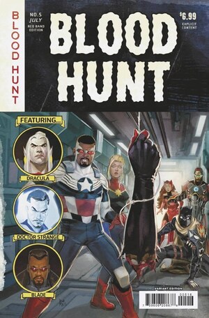 [Blood Hunt - Red Band No. 5 (1st printing, Cover J - Rod Reis Bloody Homage Incentive)]