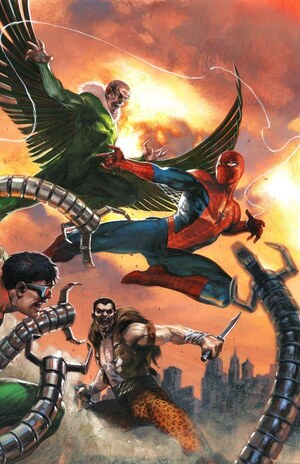 [Amazing Spider-Man (series 6) No. 54 (Cover L - Gabriele Dell'Otto Full Art Connecting Incentive)]