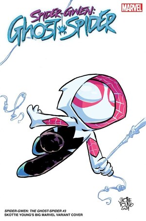 [Spider-Gwen: Ghost-Spider (series 2) No. 3 (Cover C - Skottie Young Big Marvel Variant)]