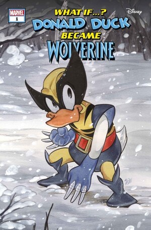 [What If...? - Donald Duck Became Wolverine No. 1 (Cover C - Peach Momoko)]