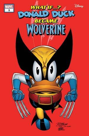 [What If...? - Donald Duck Became Wolverine No. 1 (1st printing, Cover D - Ron Lim)]