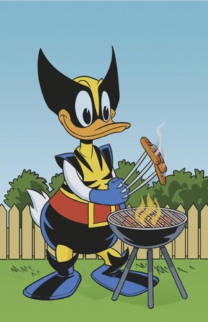 [What If...? - Donald Duck Became Wolverine No. 1 (Cover K - Phil Noto Full Art Incentive)]