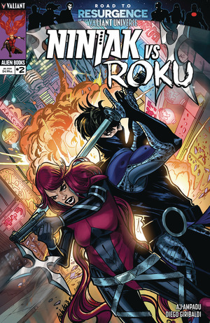 [Ninjak vs. Roku #2 (Cover A - Leila Leiz)]