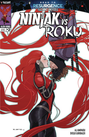 [Ninjak vs. Roku #2 (Cover B - Richard Ortiz)]