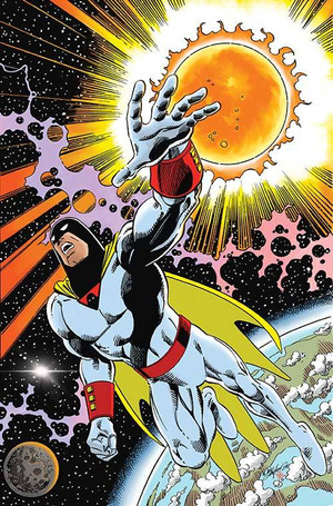 [Space Ghost (series 2) #4 (Cover R - Bob Layton Full Art Incentive)]