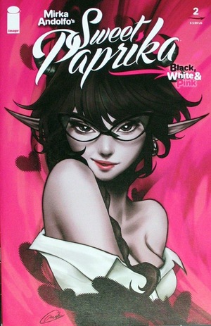 [Mirka Andolfo's Sweet Paprika - Black, White & Pink #2 (Cover C - Miki Okazaki)]