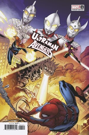 [Ultraman X Avengers No. 1 (Cover B - Francesco Manna)]