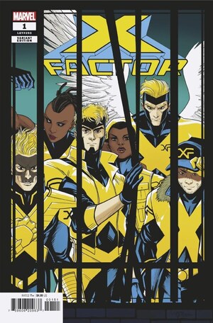 [X-Factor (series 5) No. 1 (Cover E - Luciano Vecchio Windowshades Variant)]