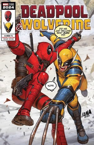 [X-Men (series 7) No. 2 (Cover E - David Nakayama Deadpool / Wolverine Weapon X-Traction Variant)]