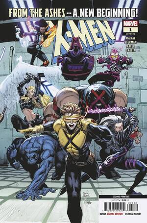 [X-Men (series 7) No. 1 (2nd printing, Cover A - Ryan Stegman)]