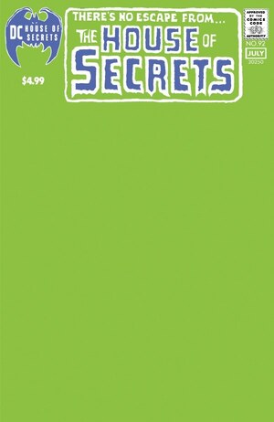 [House of Secrets 92 Facsimile Edition (Cover C - Blank)]