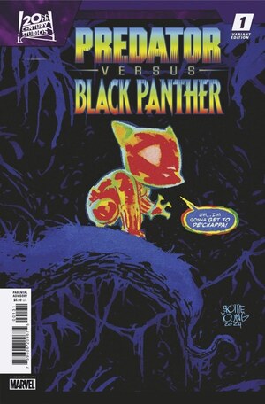 [Predator vs. Black Panther No. 1 (Cover C - Skottie Young)]