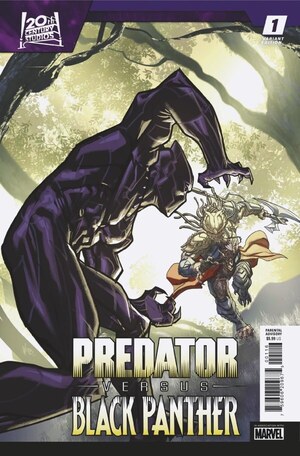 [Predator vs. Black Panther No. 1 (Cover J - Pete Woods Incentive)]