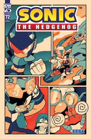 [Sonic the Hedgehog (series 2) #72 (Cover B - Thomas Rothlisberger)]