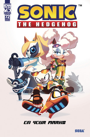 [Sonic the Hedgehog (series 2) #72 (Cover C - Nathalie Fourdraine Incentive)]