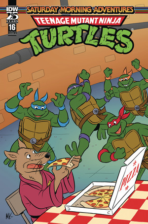 [Teenage Mutant Ninja Turtles: Saturday Morning Adventures - Continued #16 (Cover B - Mike Kazaleh)]