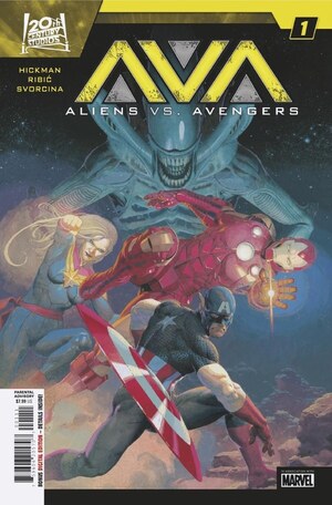 [Aliens vs. Avengers No. 1 (1st printing, Cover A - Esad Ribic)]