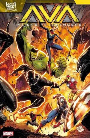 [Aliens vs. Avengers No. 1 (1st printing, Cover J - Tony Daniel Incentive)]