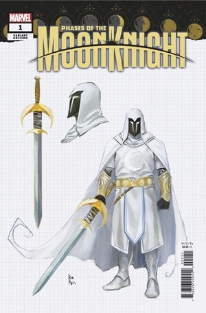 [Phases of the Moon Knight No. 1 (Cover C - Rod Reis Character Design Variant)]